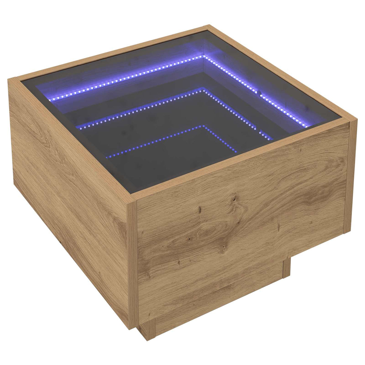 Couchtisch Artisan-Eiche 40 x 40 x 30 cm Holzwerkstoff