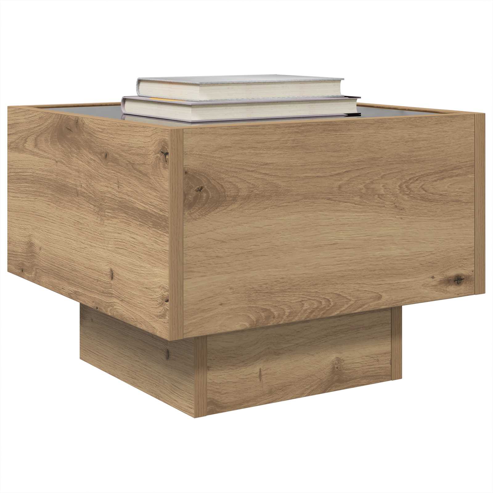 Couchtisch Artisan-Eiche 40 x 40 x 30 cm Holzwerkstoff
