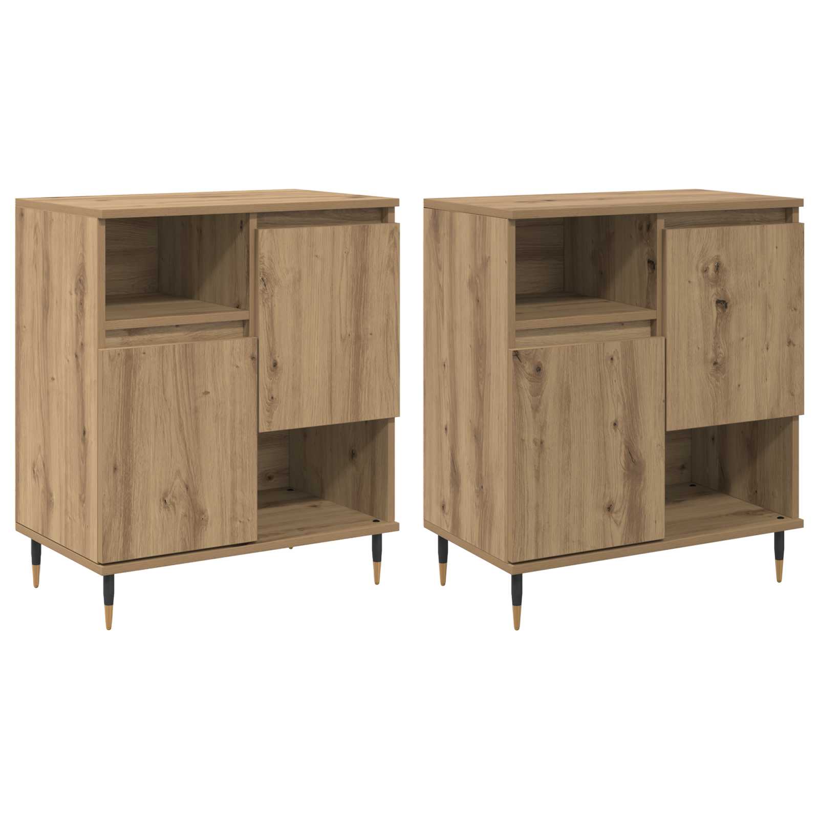 Sideboards 2 pcs Artisan-Eiche