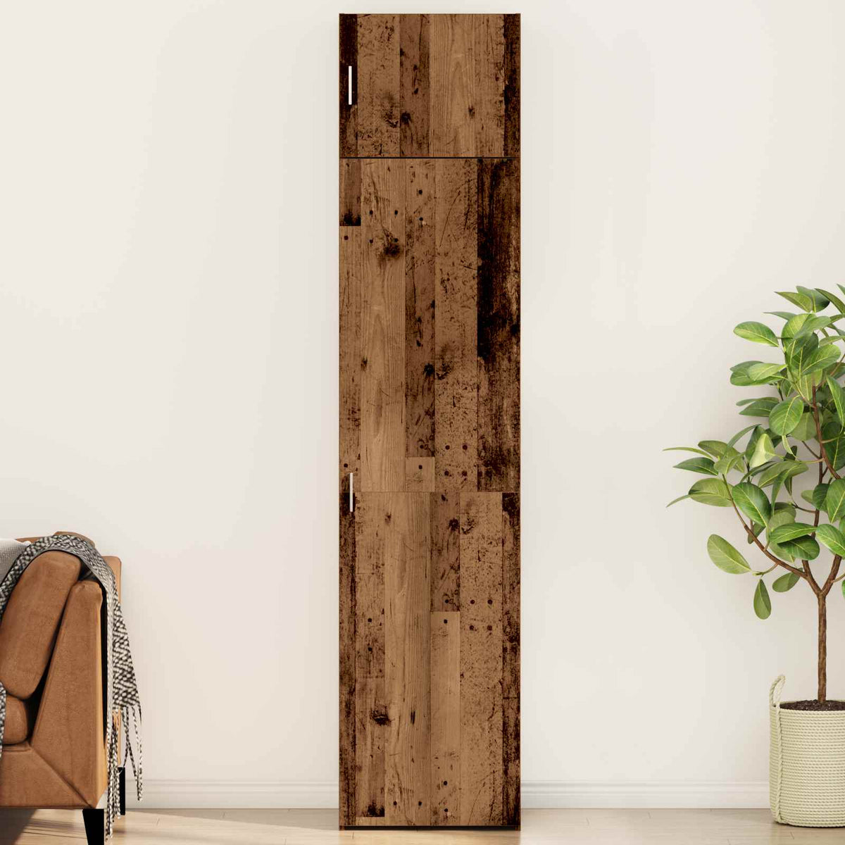 Sideboard 2 stk. Altholz 50 x 41 x 225 cm