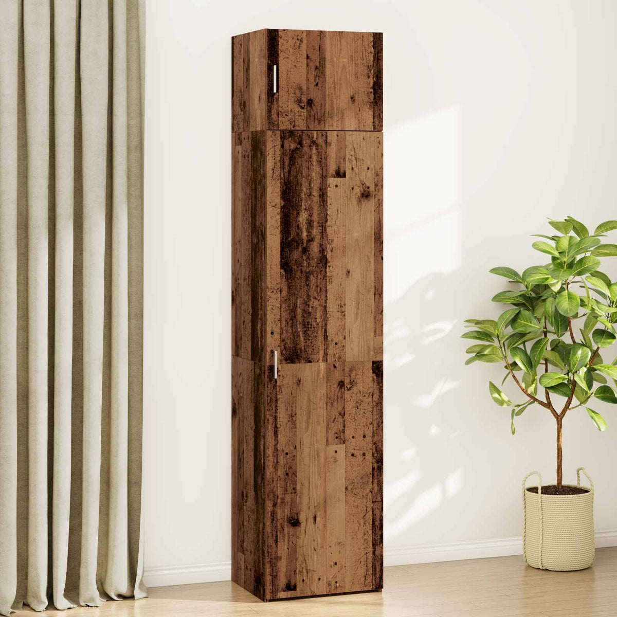 Sideboard 2 stk. Altholz 50 x 41 x 225 cm