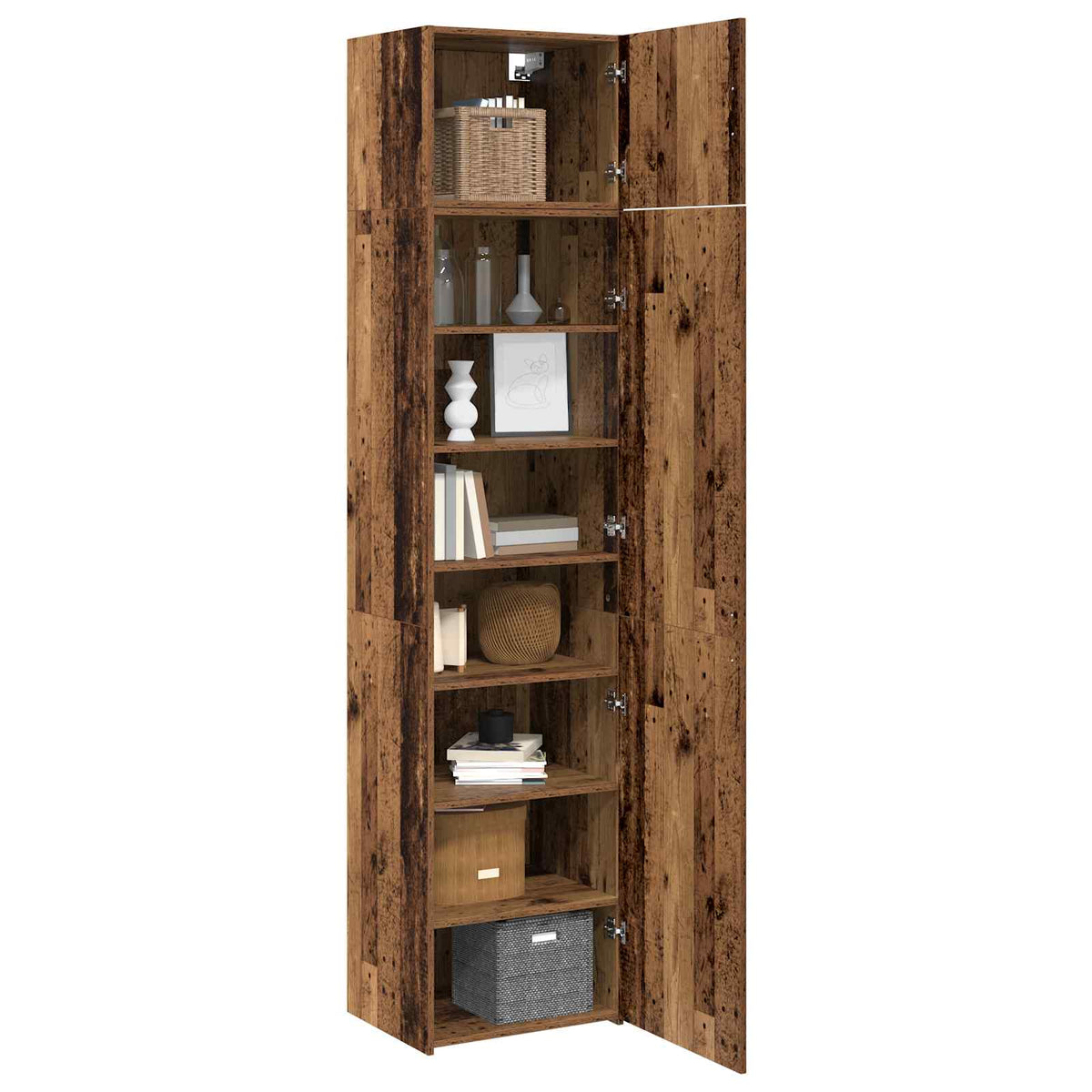 Sideboard 2 stk. Altholz 50 x 41 x 225 cm