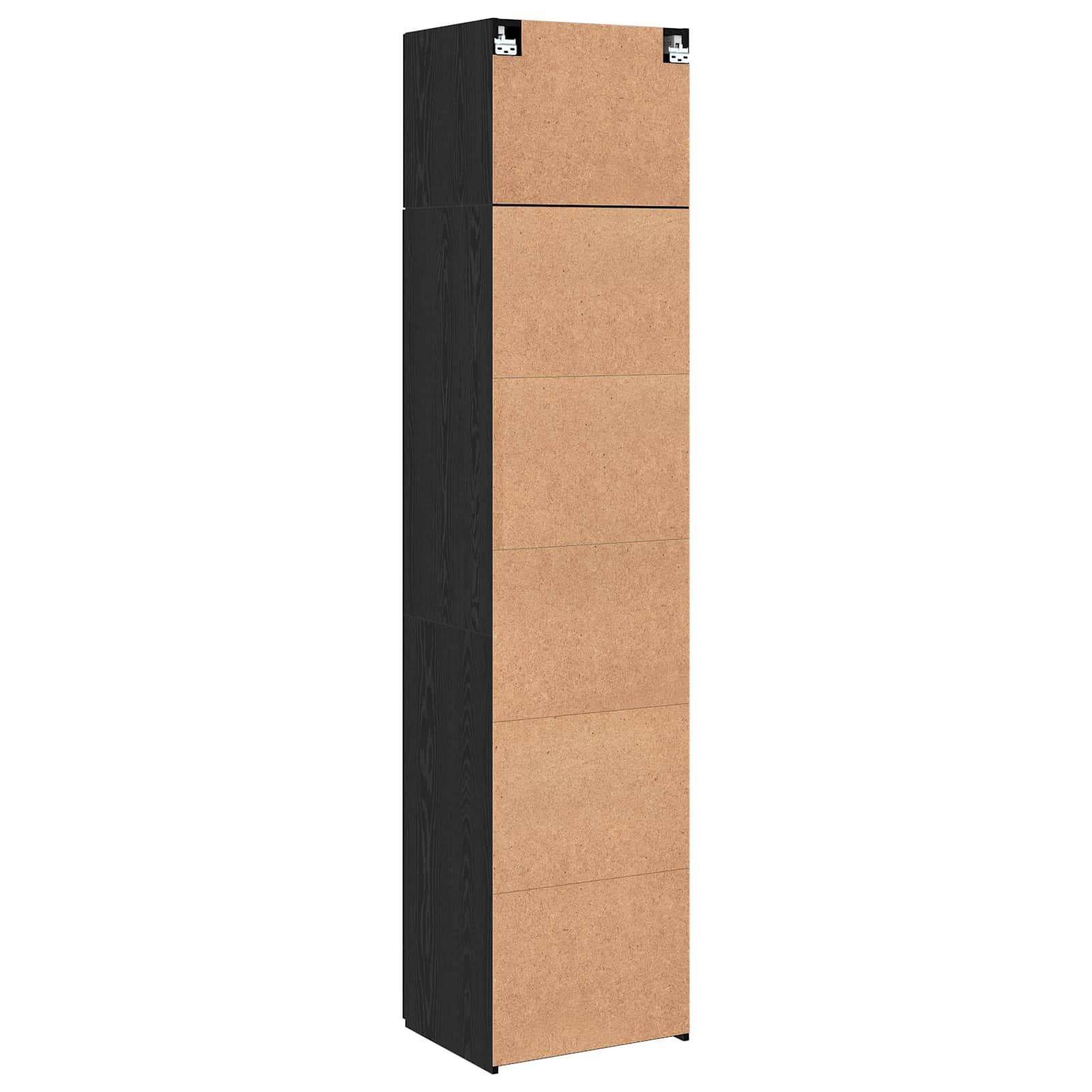Sideboard 2 pcs Schwarz Eichen-Optik 50 x 41 x 225 cm