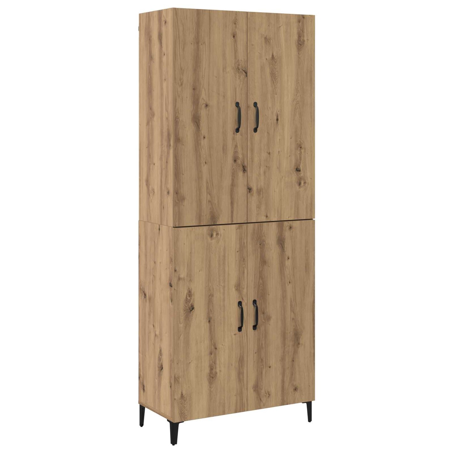 Highboard 2 stk. Artisan-Eiche 69,5 x 34 x 180 cm Holzwerkstoff