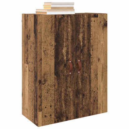 Wandschrank 2 stk. Altholz 69,5 x 34 x 90 cm Holzwerkstoff