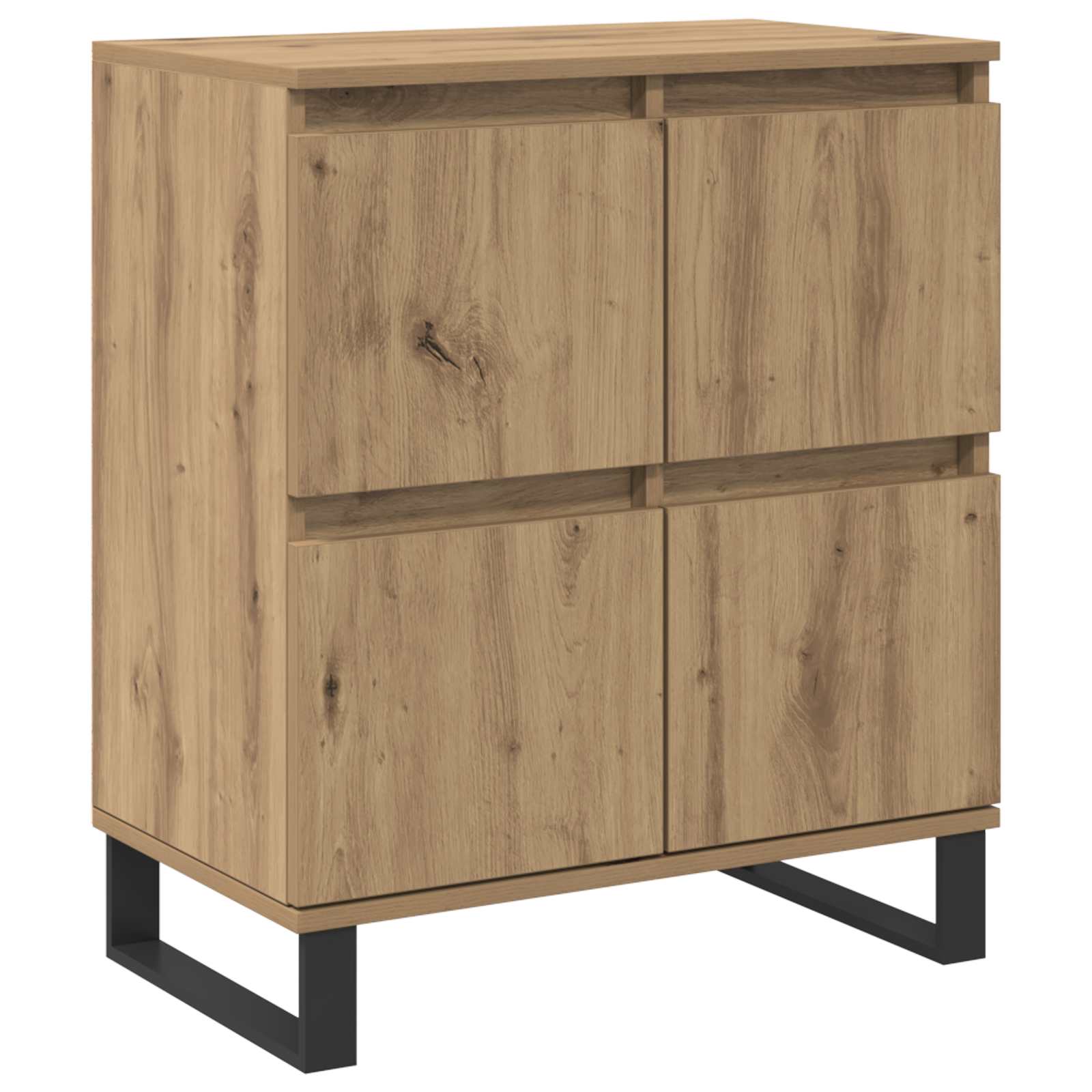 Sideboard 3 pcs Artisan-Eiche 60 x 35 x 70 cm