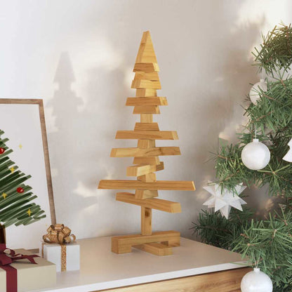 Holz Weihnachtsbaum KOTKA 60 cm Massives Kiefernholz