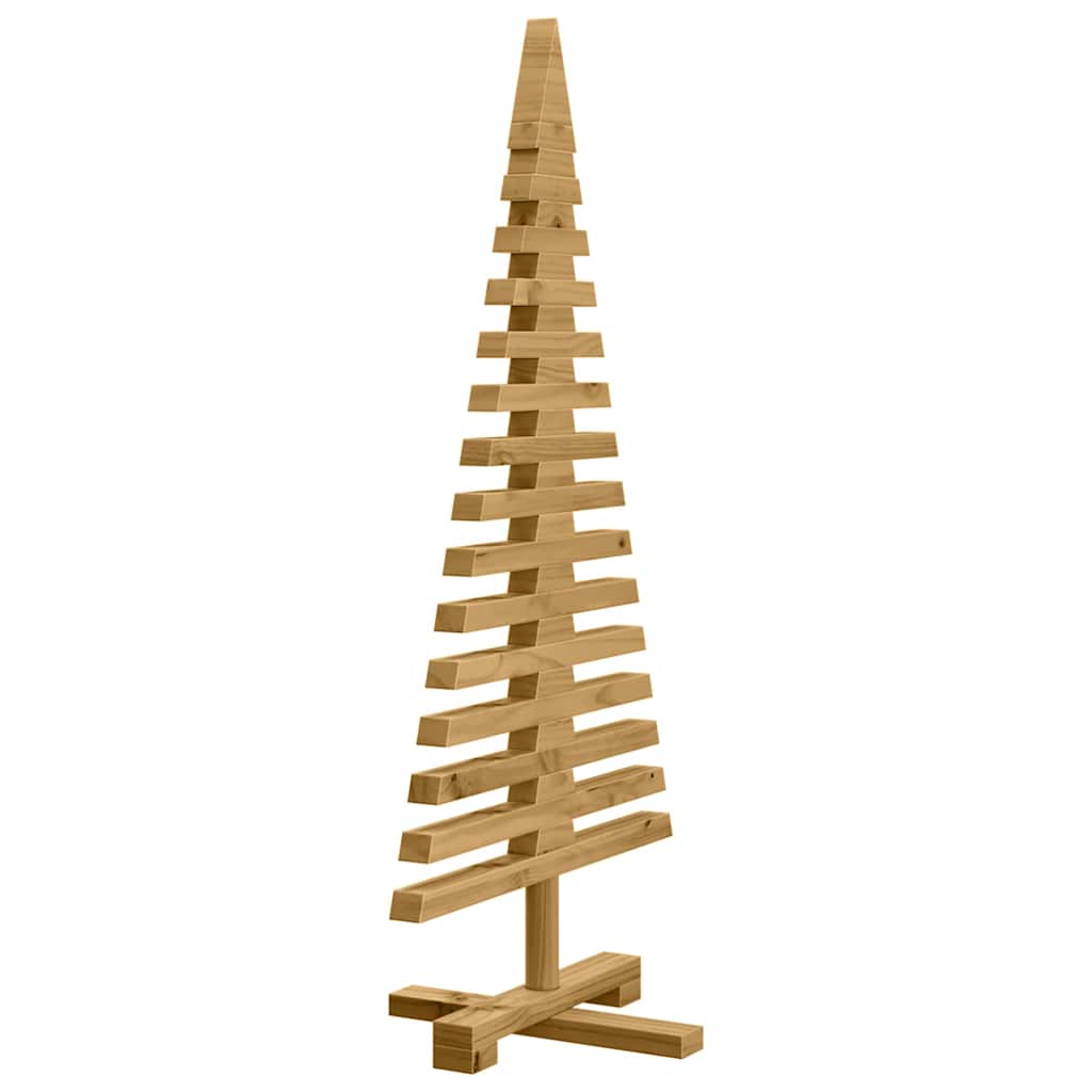 Holz Weihnachtsbaum KOTKA 90 cm Massives Kiefernholz