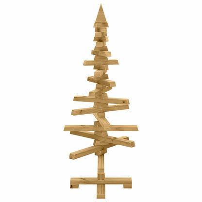 Holz Weihnachtsbaum KOTKA 90 cm Massives Kiefernholz