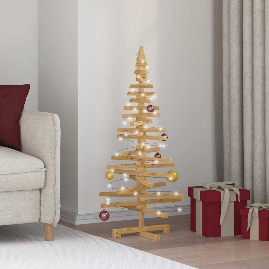 Holz Weihnachtsbaum KOTKA 120 cm Massives Kiefernholz