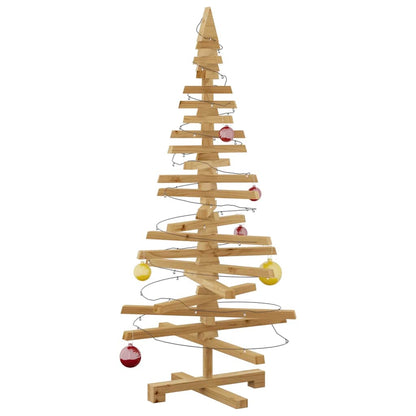 Holz Weihnachtsbaum KOTKA 120 cm Massives Kiefernholz