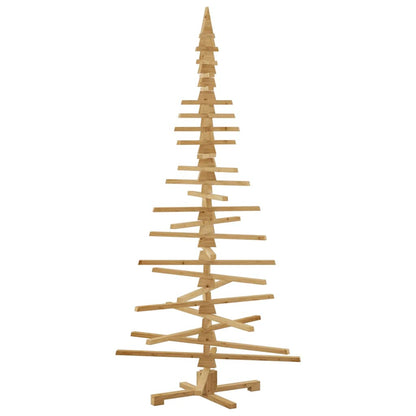 Holz Weihnachtsbaum KOTKA 210 cm Massives Kiefernholz