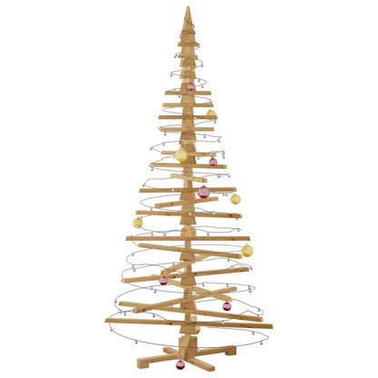 Holz Weihnachtsbaum KOTKA 210 cm Massives Kiefernholz