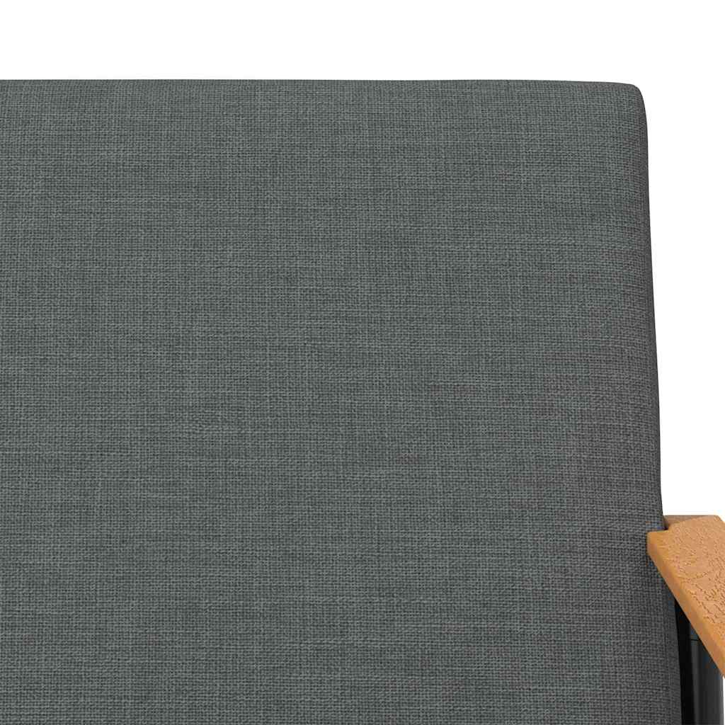 Sessel Dunkelgrau Stoff