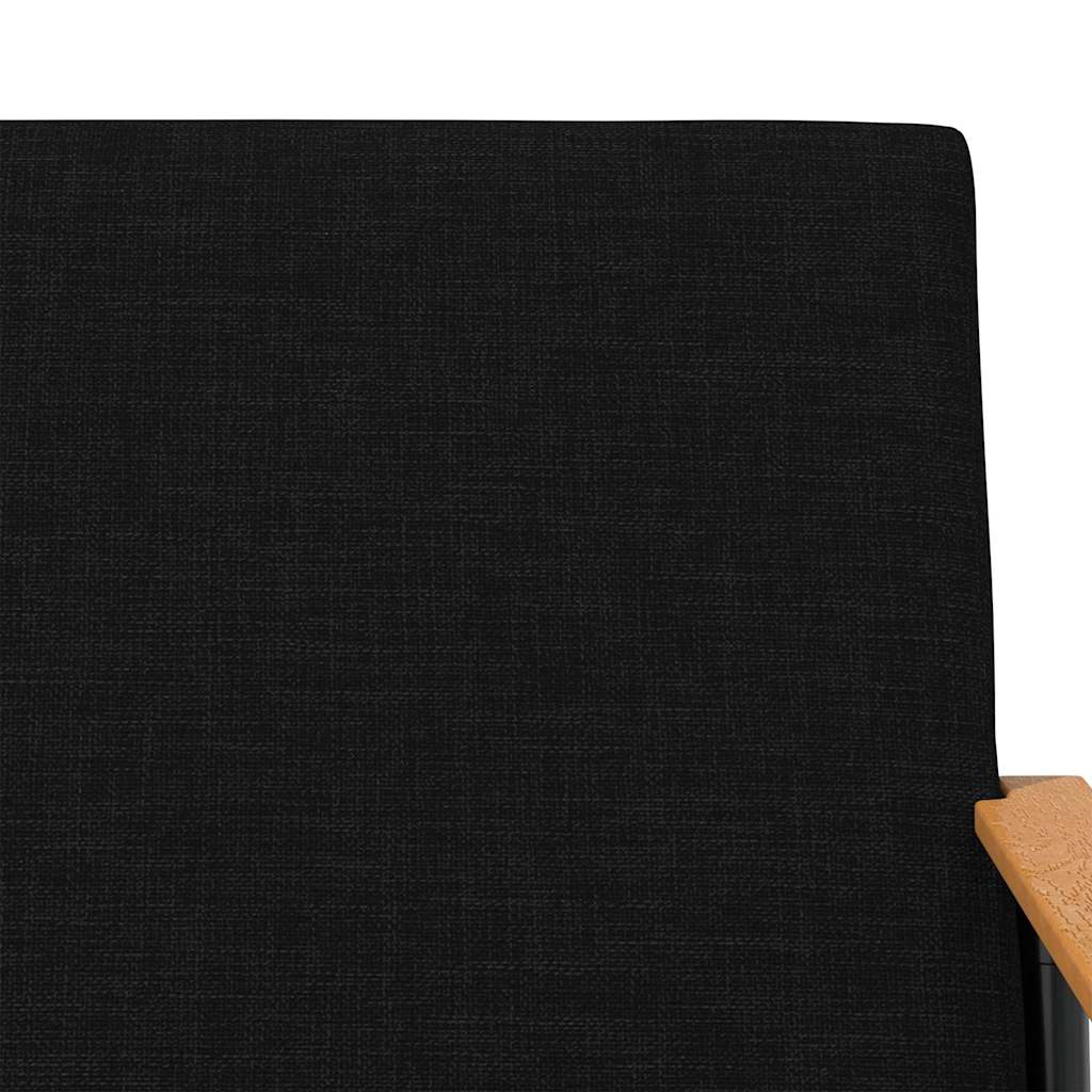 Sessel Schwarz Stoff