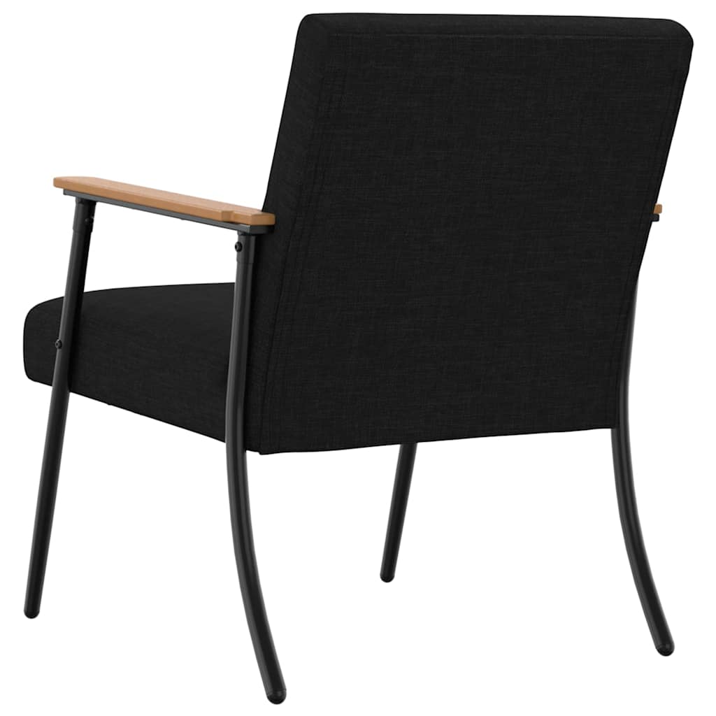 Sessel Schwarz Stoff