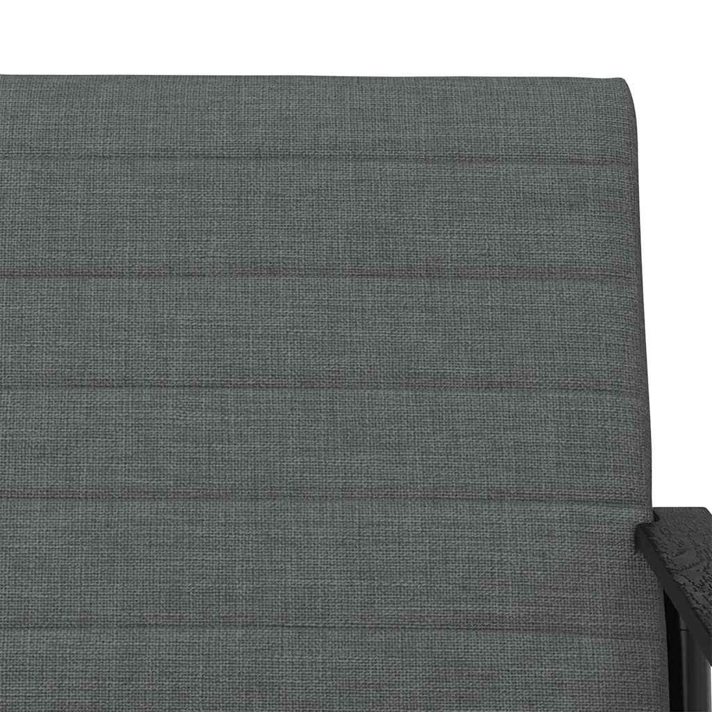 Sessel Dunkelgrau 59 x 75 x 78 cm Stoff