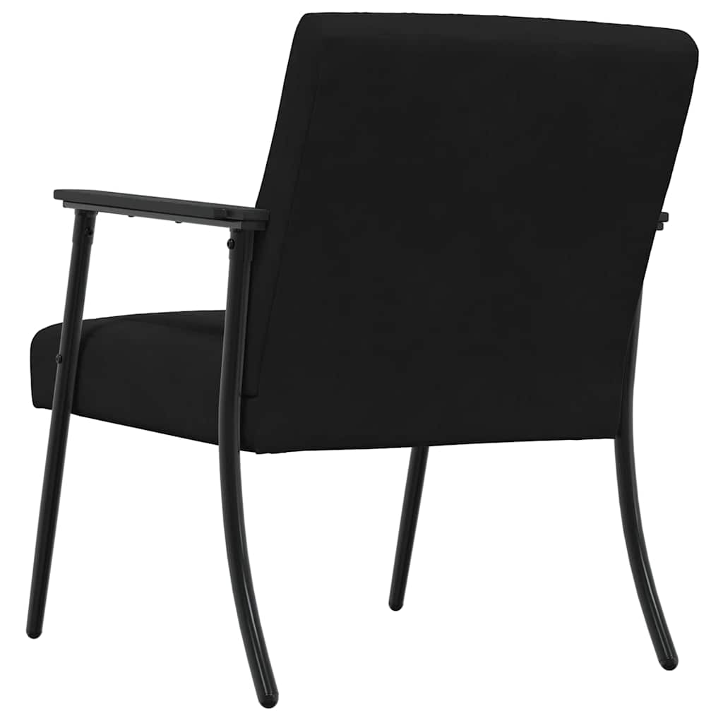 Sessel Schwarz Samt
