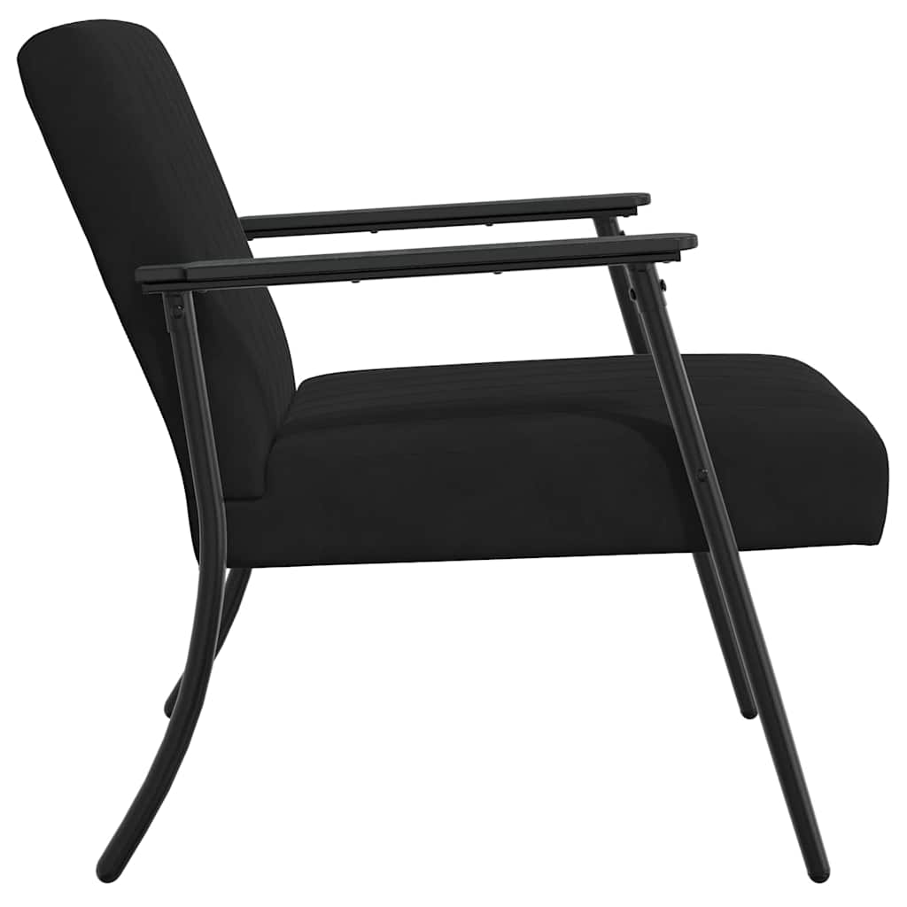 Sessel Schwarz Samt