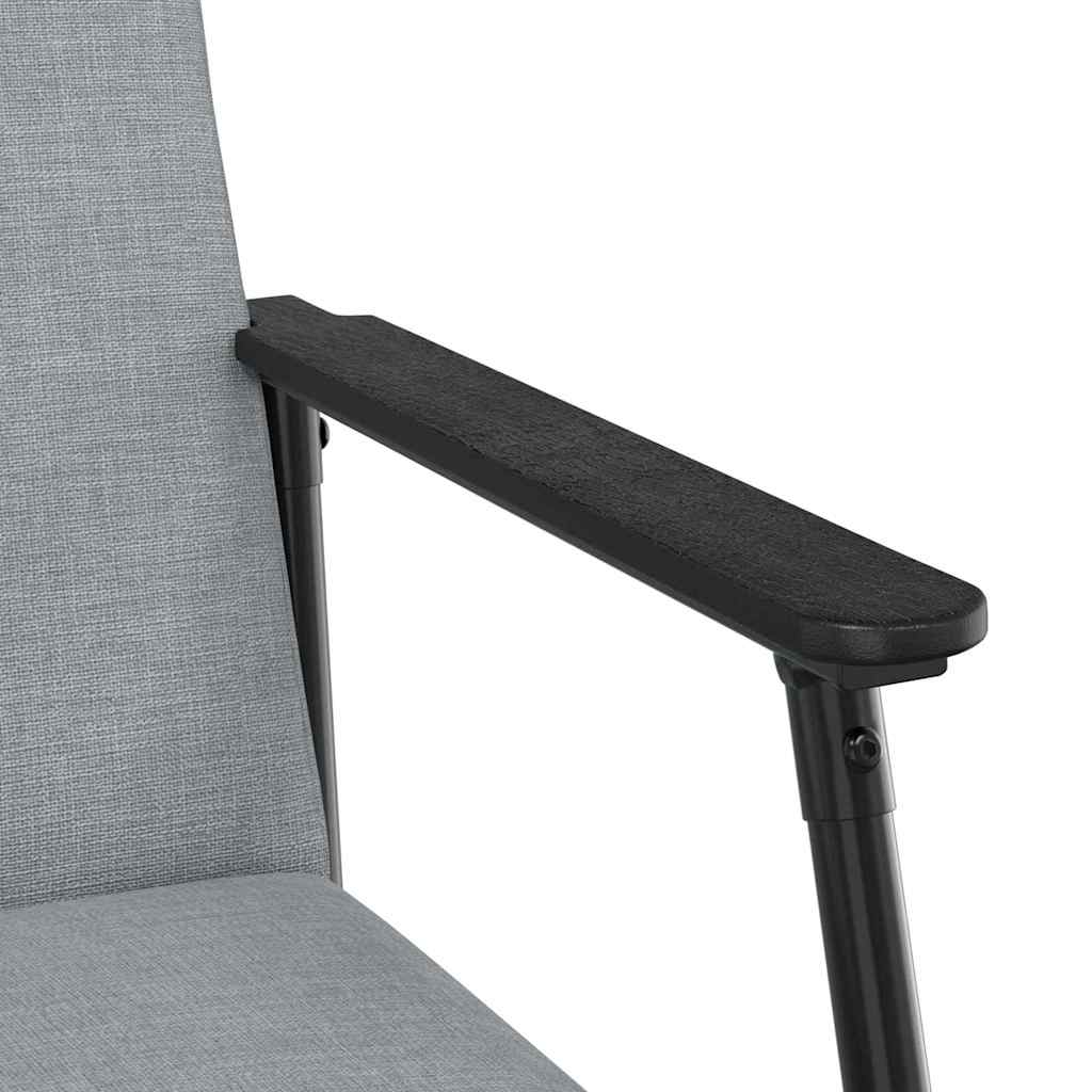 Sessel Hellgrau Stoff