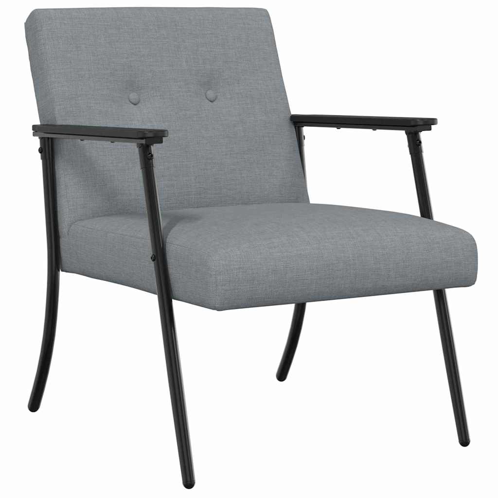 Sessel Hellgrau Stoff