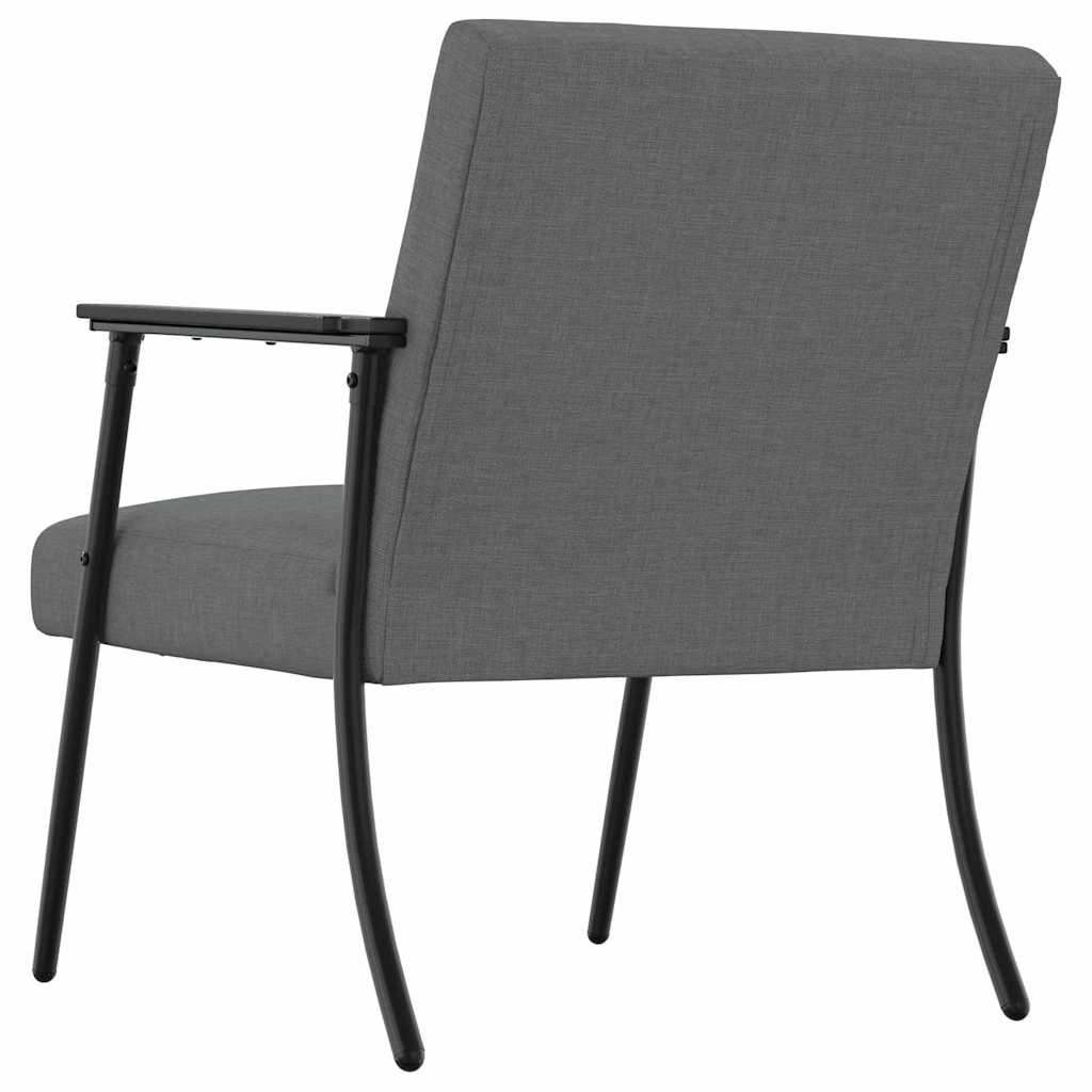 Sessel Dunkelgrau Stoff