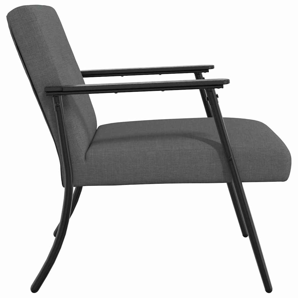 Sessel Dunkelgrau Stoff