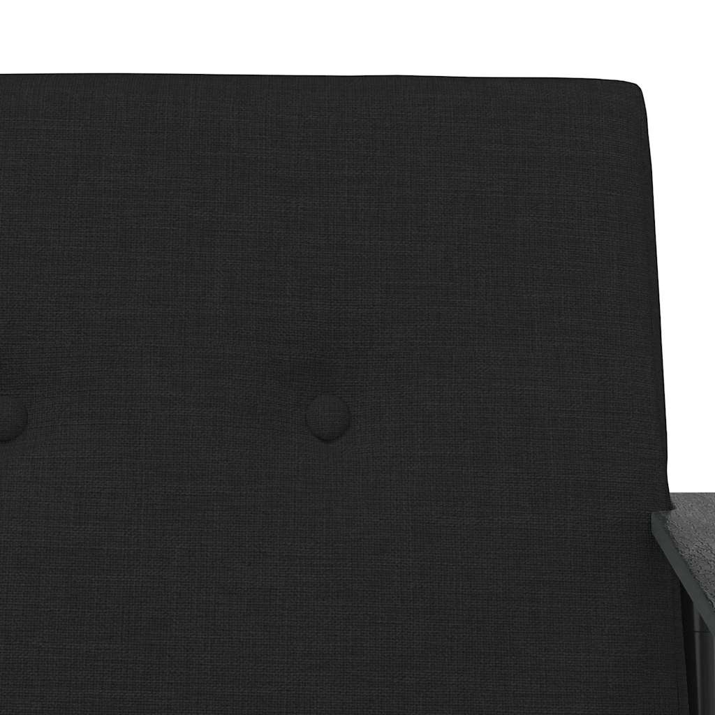 Sessel Schwarz Stoff