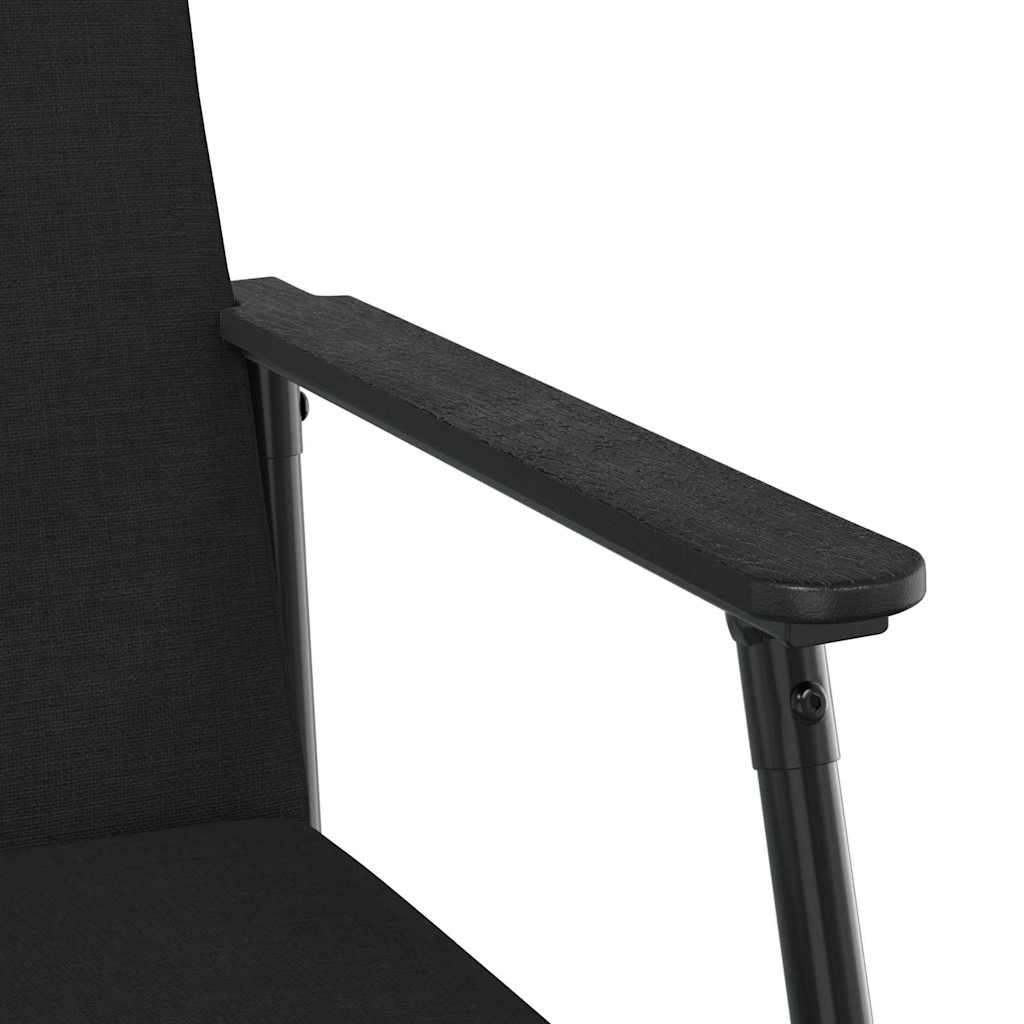 Sessel Schwarz Stoff