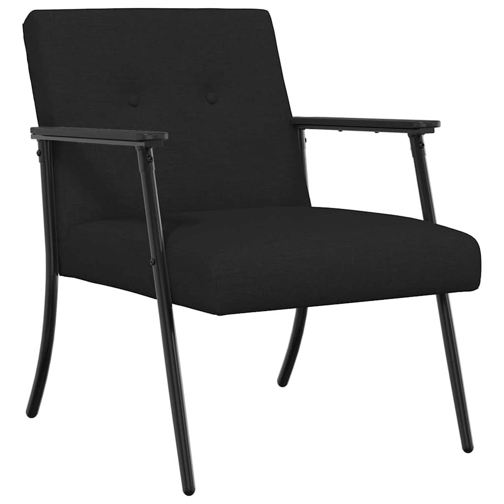 Sessel Schwarz Stoff