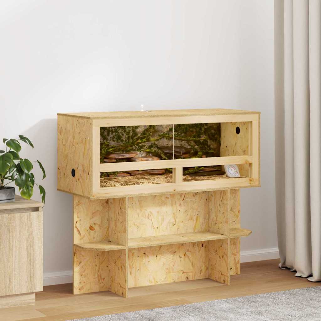 Terrarium Braun 100 x 40 x 40 cm OSB