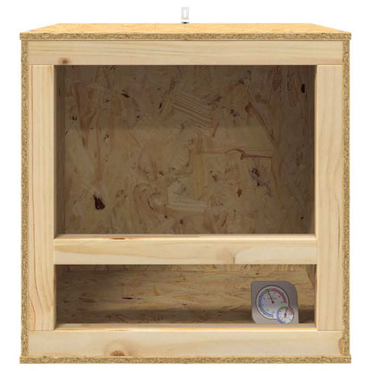 Terrarium Braun 50 x 50 x 50 cm OSB