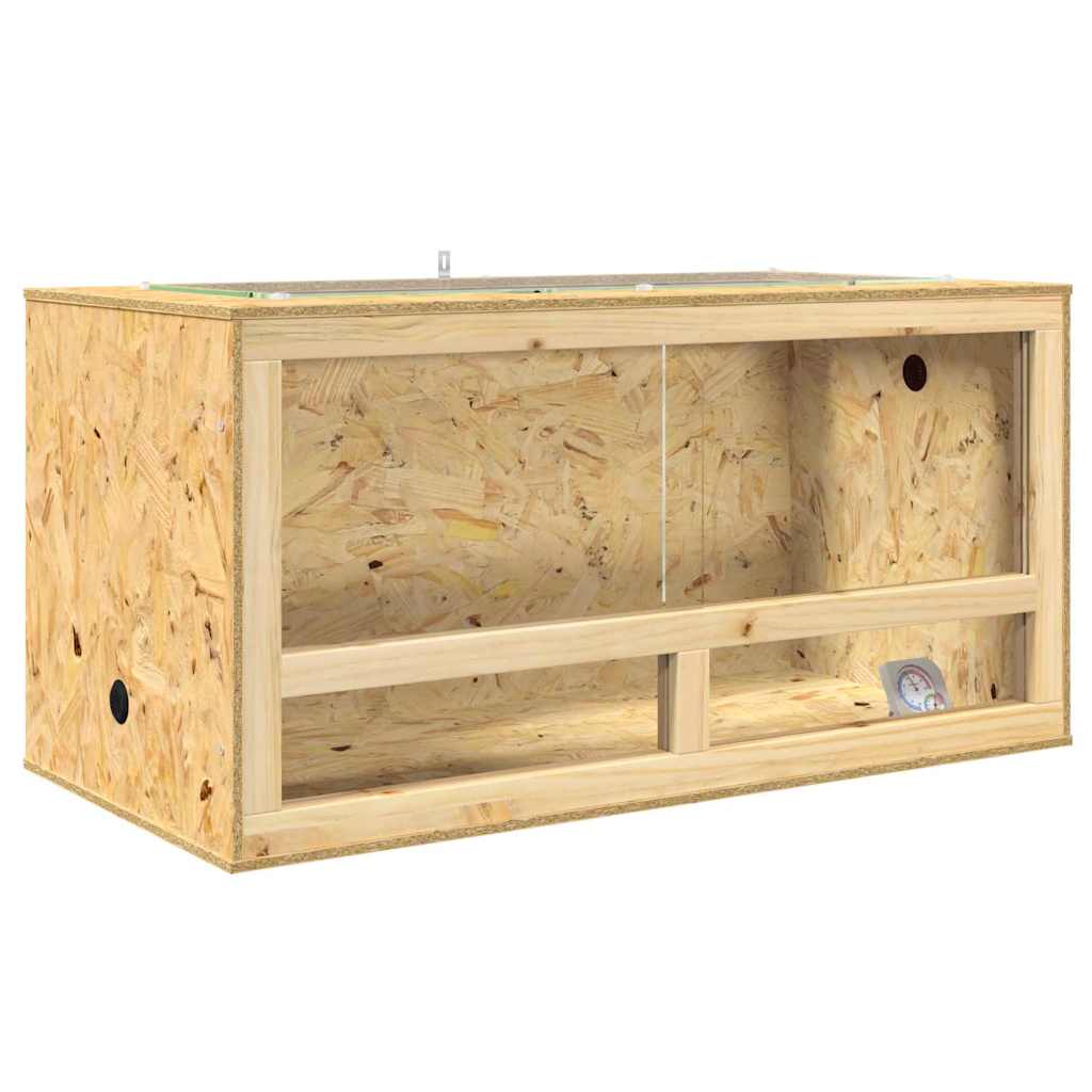 Terrarium Braun 100 x 50 x 50 cm OSB