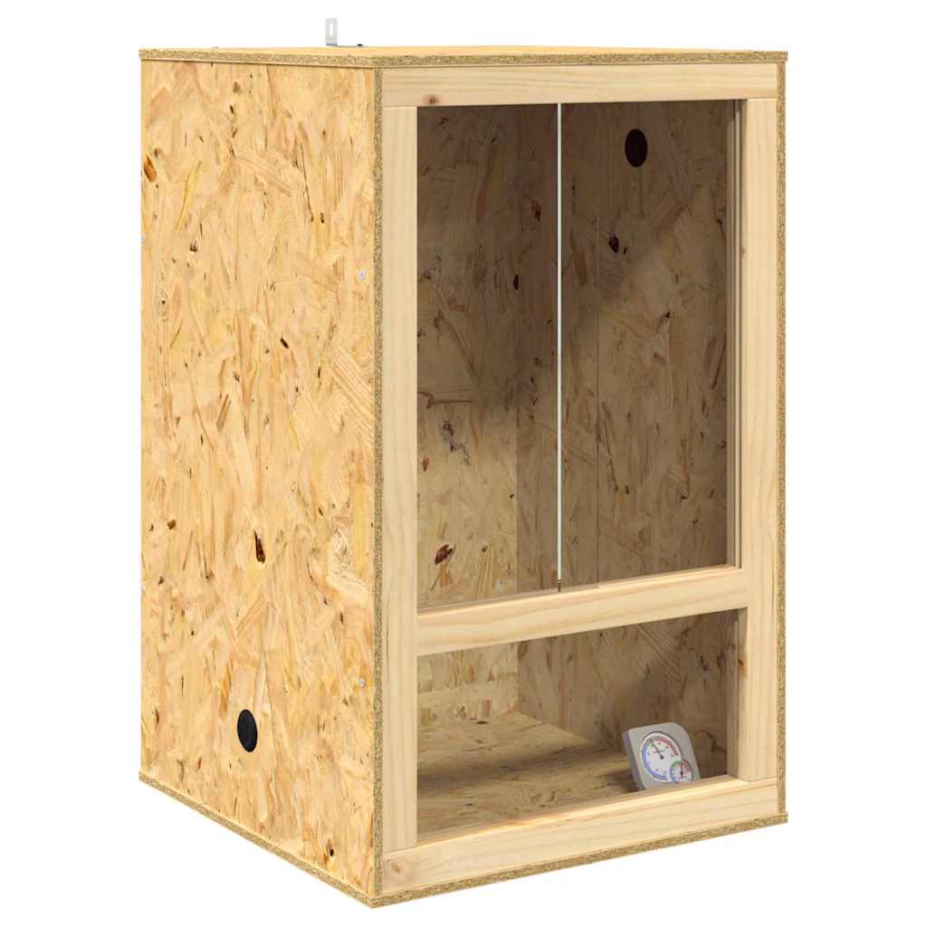 Terrarium Braun 50 x 50 x 80 cm OSB