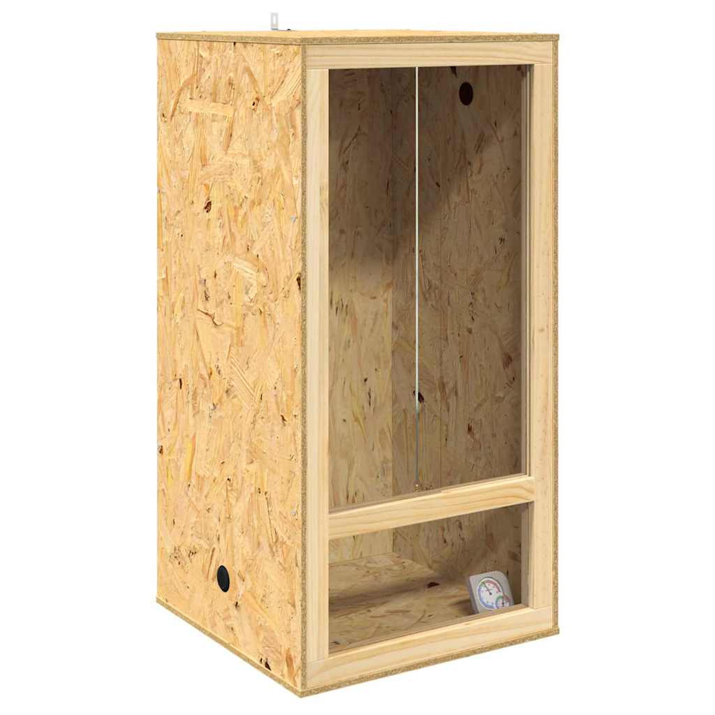Terrarium Braun 50 x 50 x 100 cm OSB