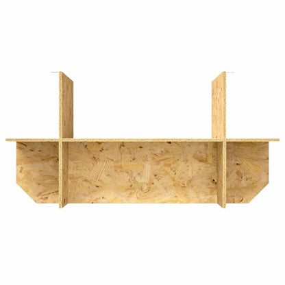 Terrarienbasis Braun 100 x 50 x 50 cm OSB