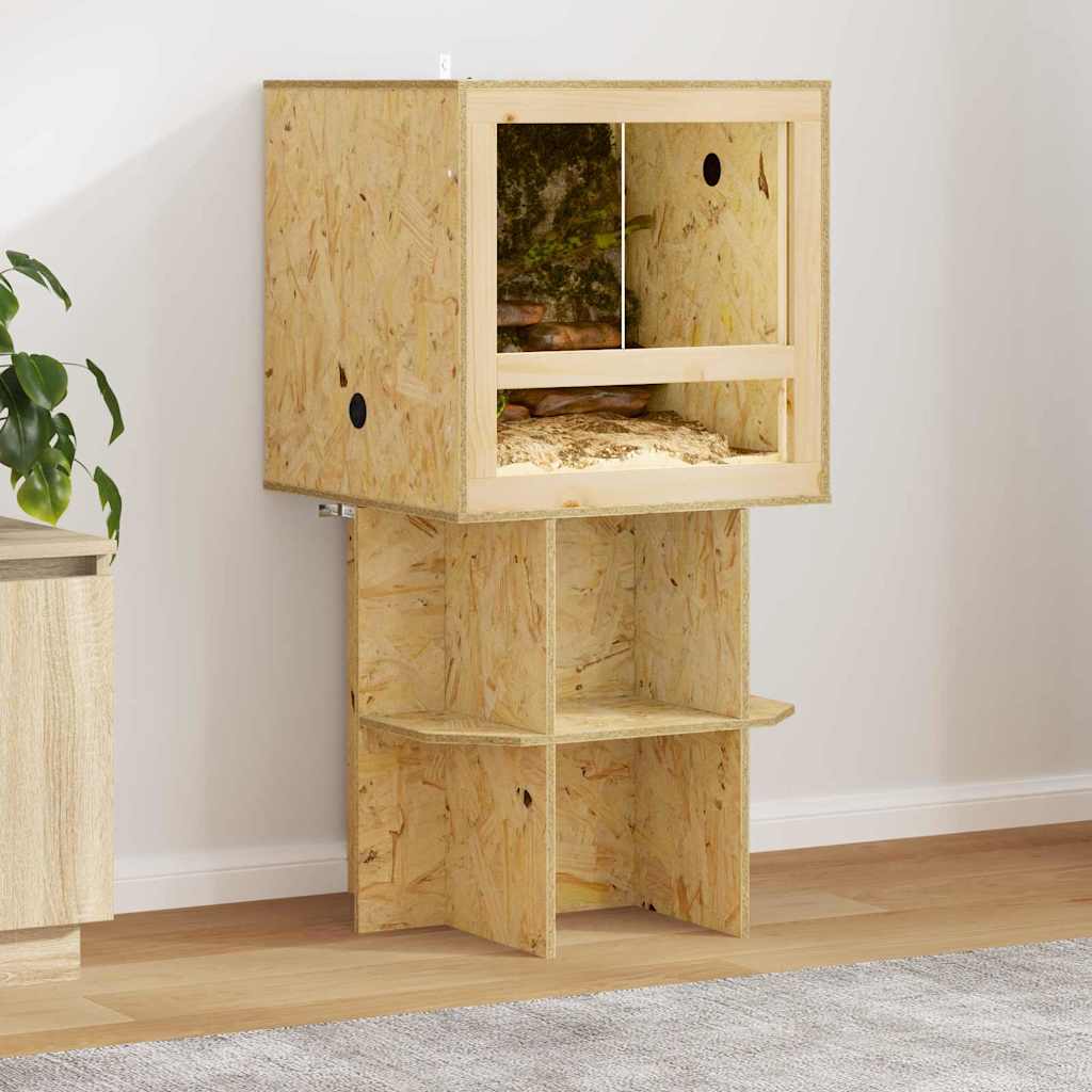 Terrarienbasis Braun 50 x 50 x 50 cm OSB