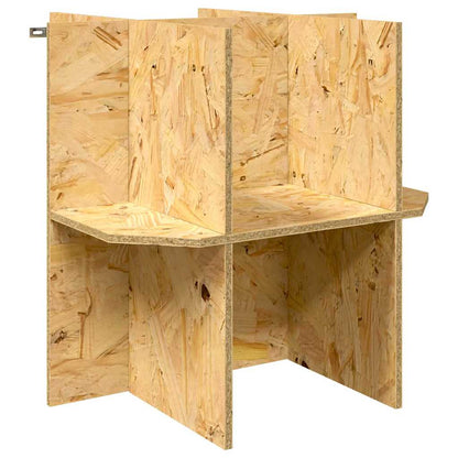 Terrarienbasis Braun 50 x 50 x 50 cm OSB