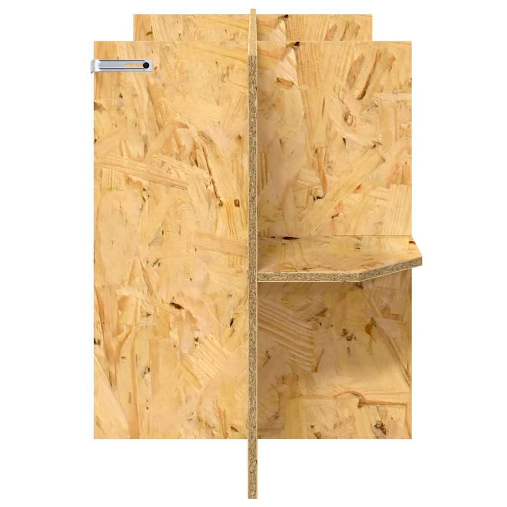 Terrarienbasis mit Regal Braun 100 x 40 x 50 cm OSB