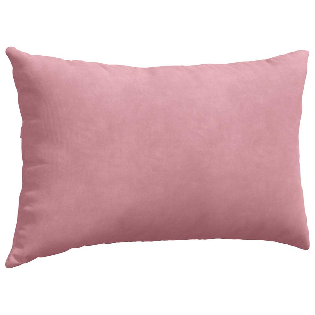 Sofakissen 2 pcs Rosa 50 x 30 cm Cordstoff