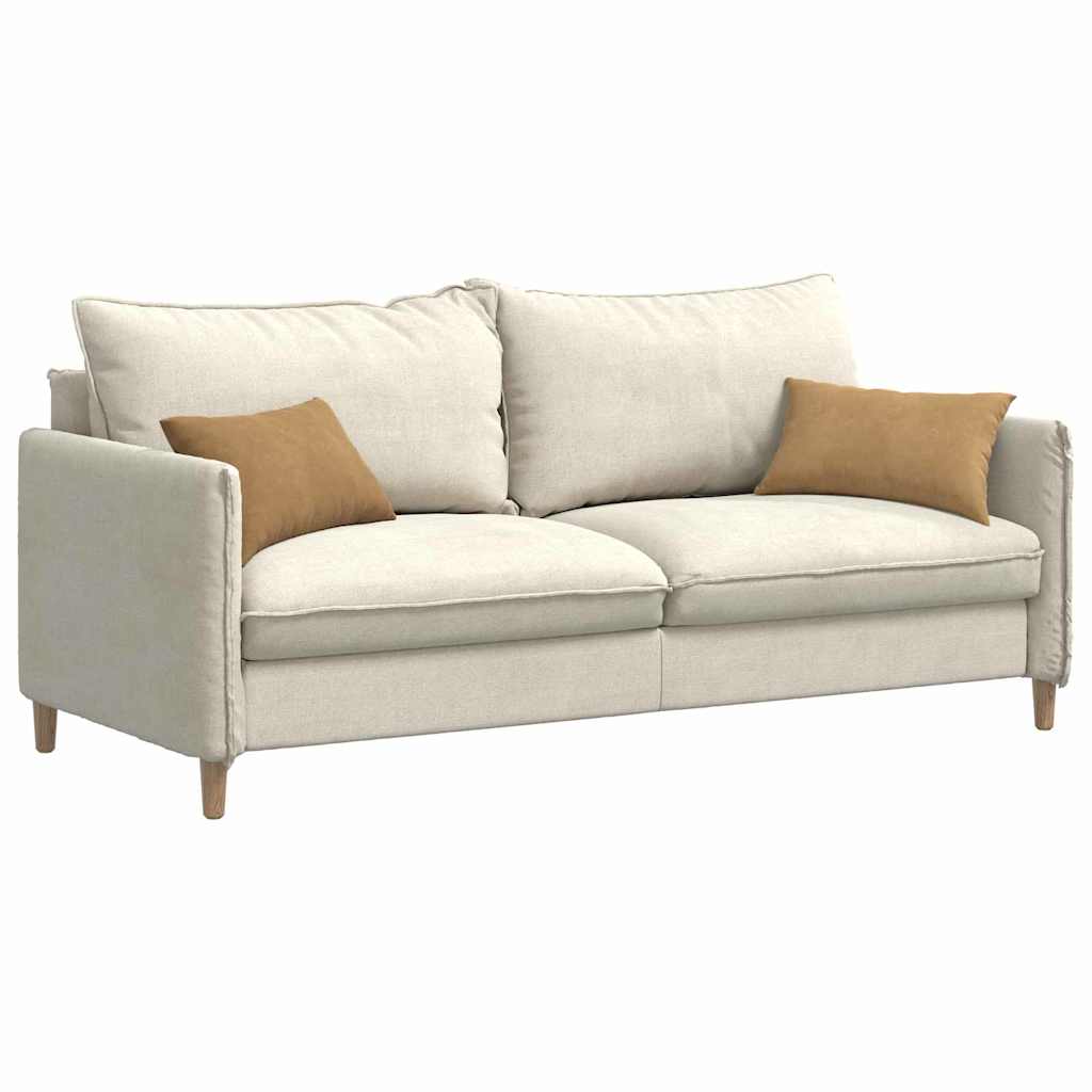 Sofakissen 2 pcs Braun 50 x 30 cm Cordstoff