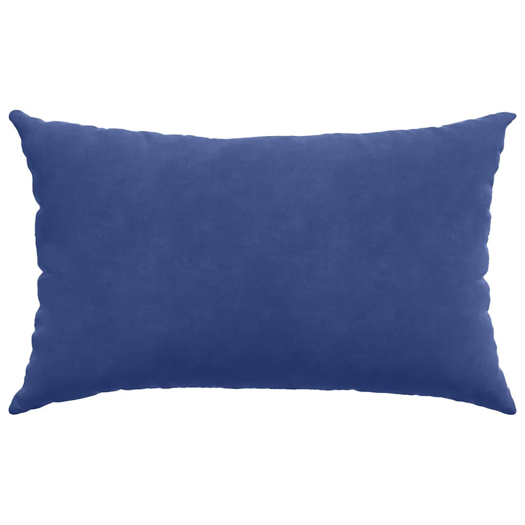 Sofakissen 2 pcs Polizeiblau 50 x 30 cm Cordstoff
