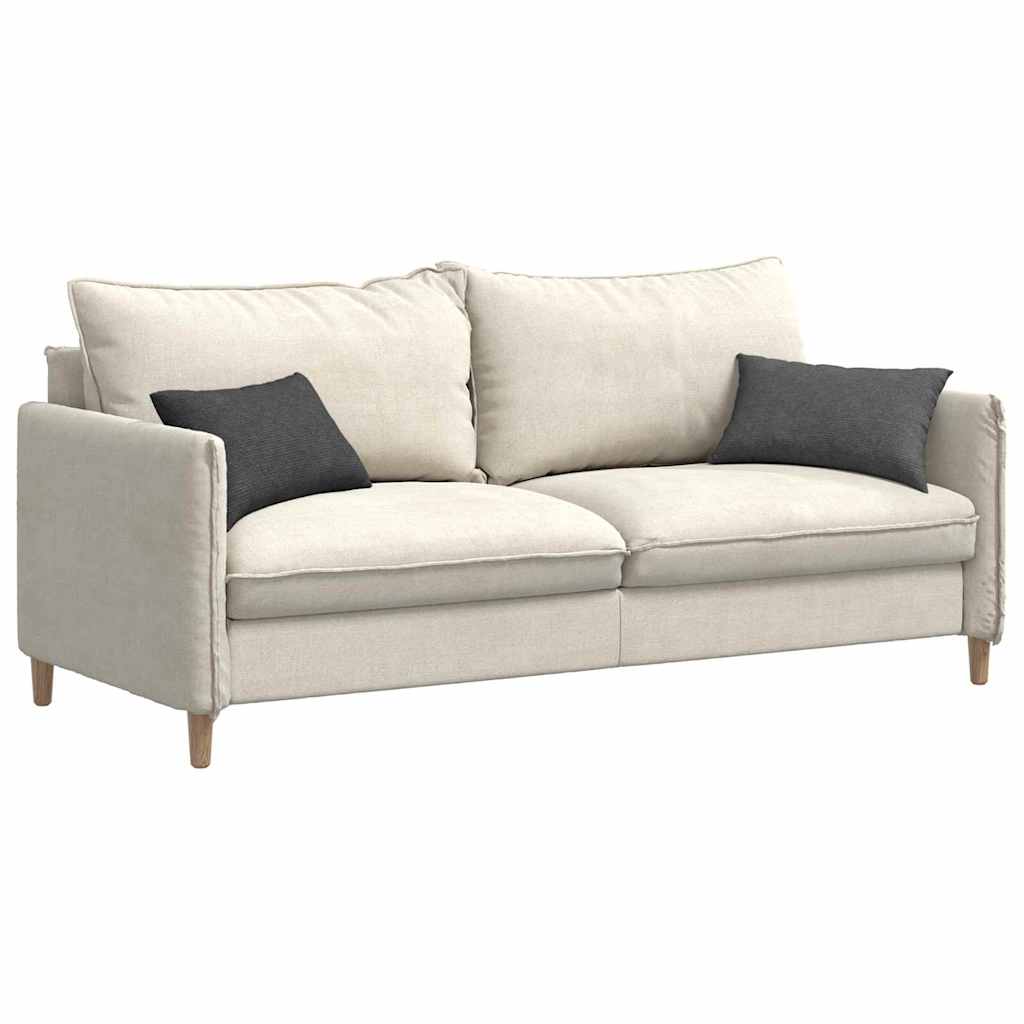 Sofakissen 2 pcs Dunkelgrau 50 x 30 cm Cordstoff