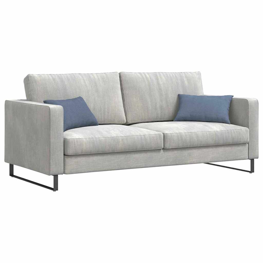 Sofakissen 2 pcs Blau 50 x 30 cm Cordstoff