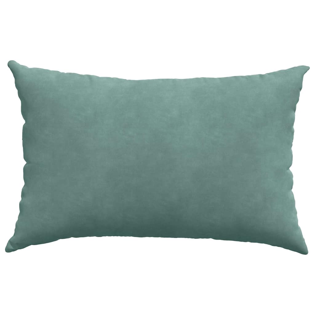 Sofakissen 2 pcs Meergrün 60 x 40 cm Cordstoff