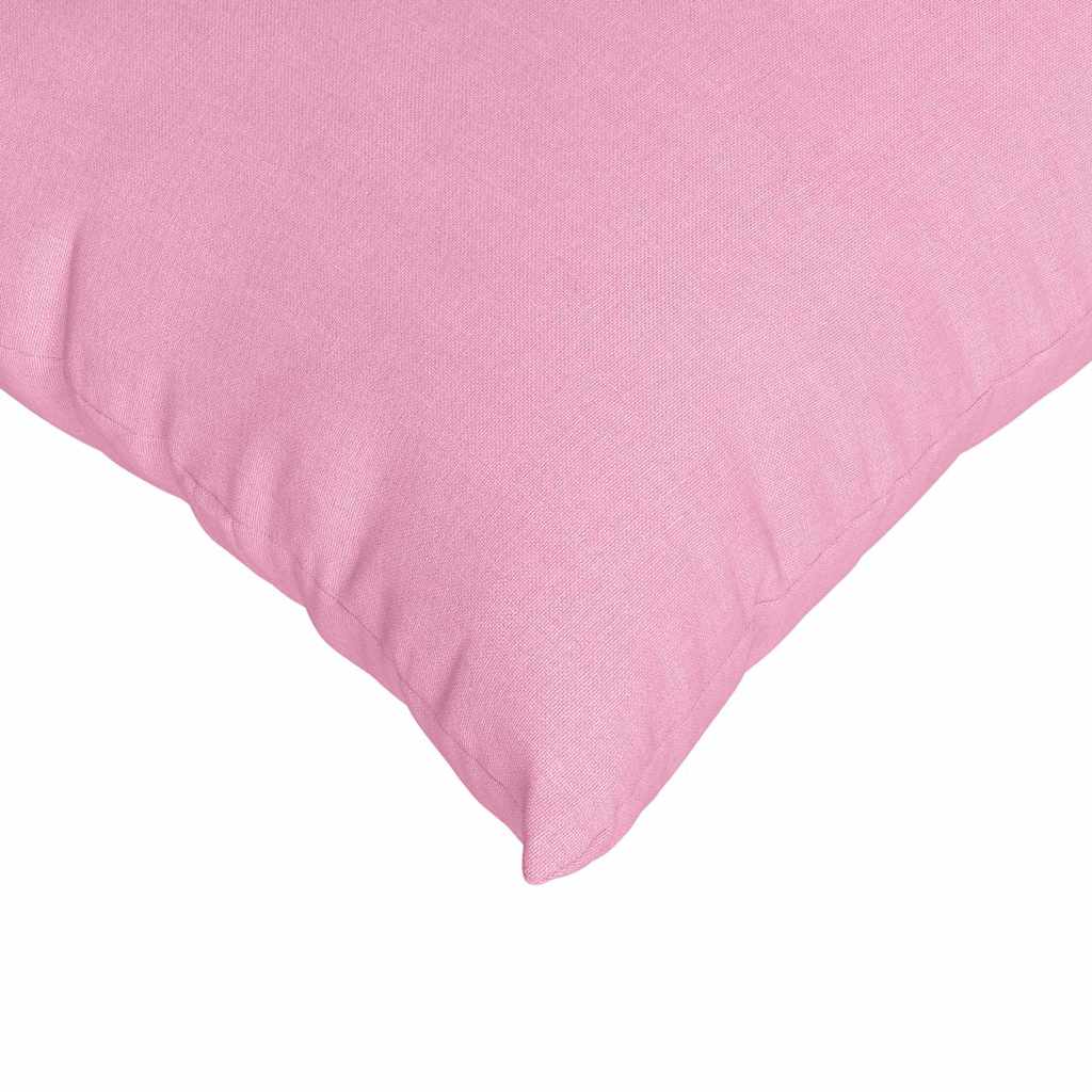 Sofakissen 2 stk. Stoff Rosa 80 x 40 cm