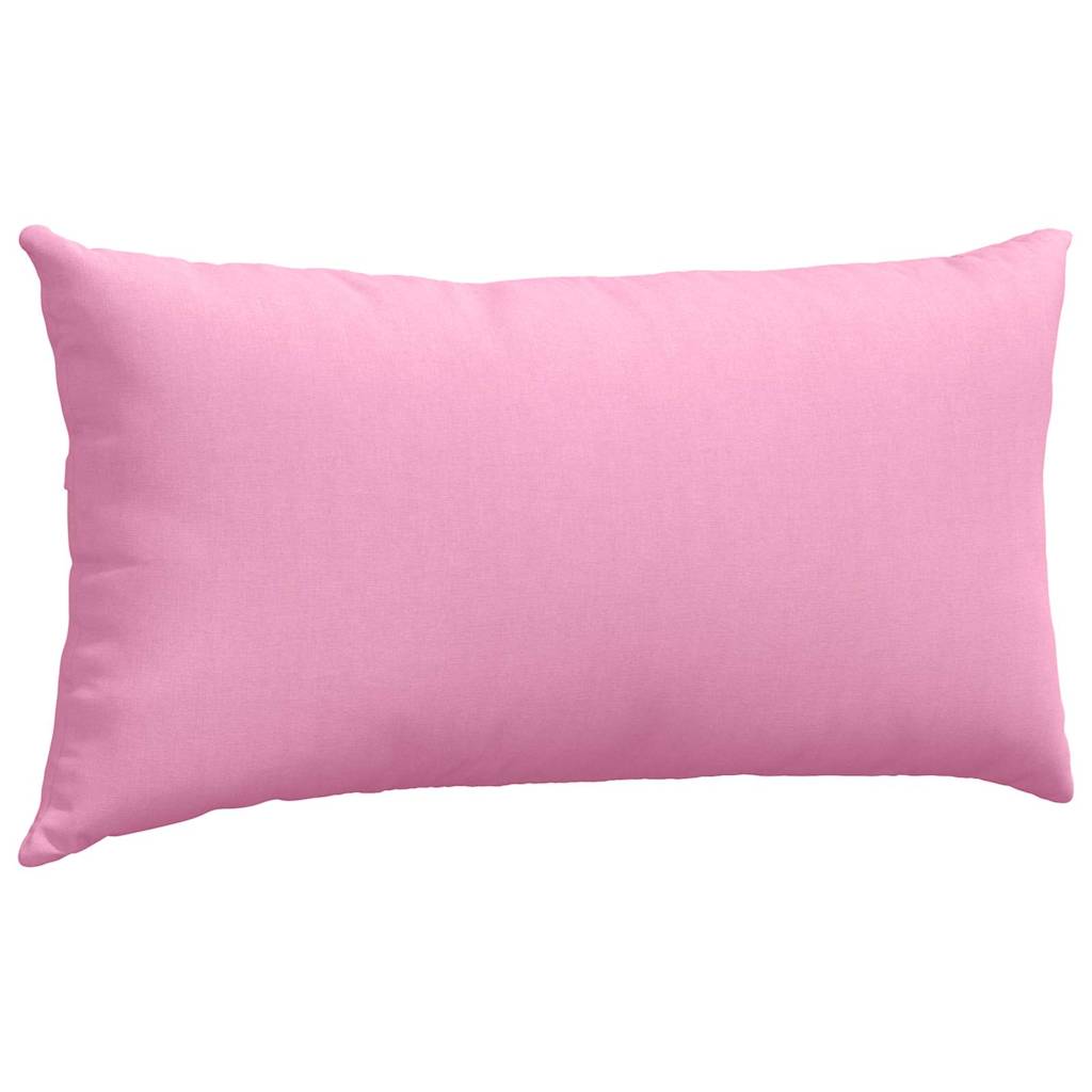 Sofakissen 2 stk. Stoff Rosa 80 x 40 cm