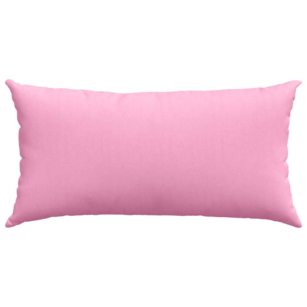 Sofakissen 2 stk. Stoff Rosa 80 x 40 cm