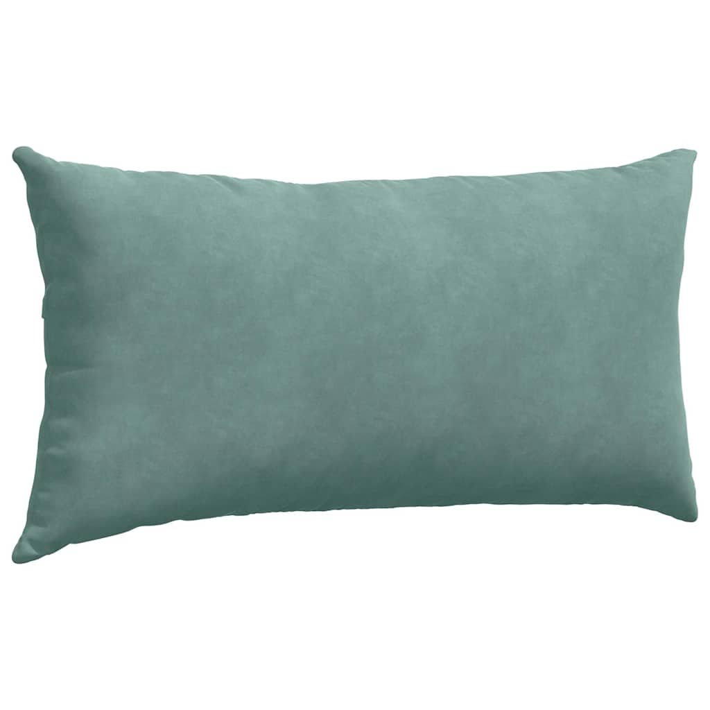 Sofakissen 2 pcs Meergrün 80 x 40 cm Cordstoff
