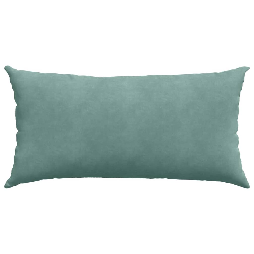 Sofakissen 2 pcs Meergrün 80 x 40 cm Cordstoff